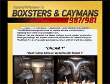 Tablet Screenshot of bcvelocityexhaust.com